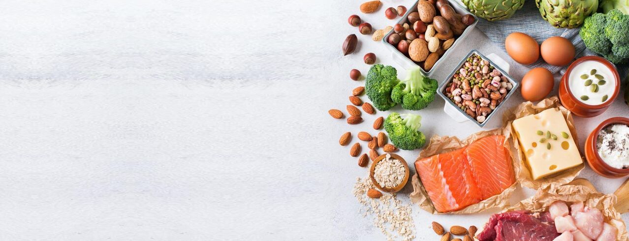 Produkter fir eng Protein Diät